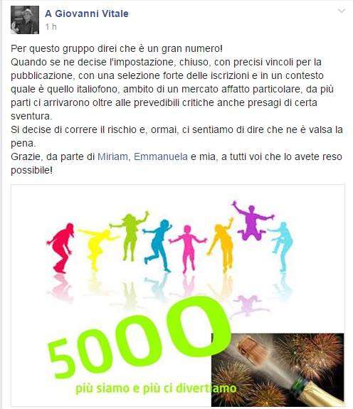 Gruppo Facebook SMM Italy 5000