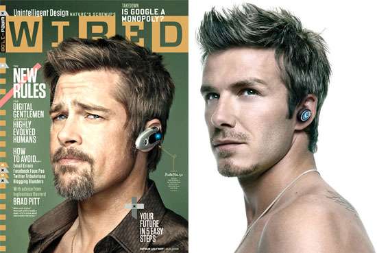 Influencer - david beckham - brad pitt