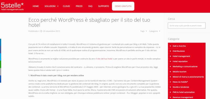 hotel 5 stelle