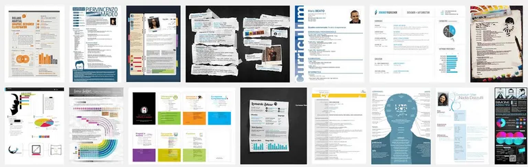 curriculum vitae grafico