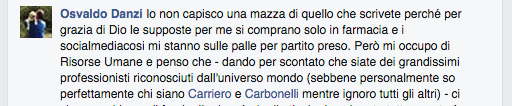 Osvaldo Danzi Incompetente